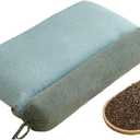 2-in-1 Detachable Innovative buckwheat Pillow, 3 Modes: Skin-Friendly, Breathable, Curve-Fitting, 3-Point Support for Neck/Shoulder/Head, aids Joints, deep Sleep, Multi-Protects Cervical Spine