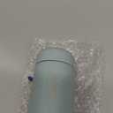 8 oz Water Bottles Made of 304 Stainless Steel, Small Water Bottles Double Wall Vacuum Insulation for Hot & Cold Drinks, Water Bottle Purse with Carry Handle - 100% Leakproof (Grayish Blue) (8.5 Ounces)