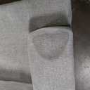 Signature Design by Ashley Soletren Contemporary Chenille Chair and a Half, Off-White