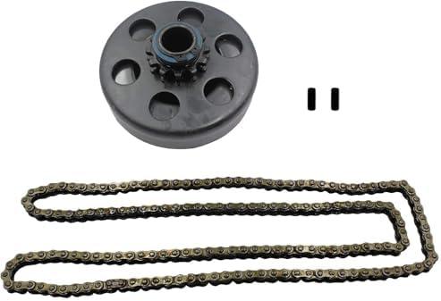 (12T with #35 Chain) Centrifugal Clutch 3/4" Bore Compatible With Predator 212cc Small Engine Go Kart Mini bike Lawnmower Fun Kart Engine 3/4 Bar