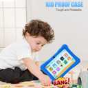 7 Inch Kids Tablet, Android Toddler Tablet, 32GB, WiFi, Educational Games + Parental Control, Kids Software Pre-Installed, Includes Kid-Proof Case, Dark Blue