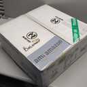 19" Farmhouse Flush Mount Caged Ceiling Fans with Lights, 6 Speeds, Rustic Low Profile Ceiling Fan with Light and Remote, Small Bladeless Ceiling Fans with Lights for Kitchen, Bedroom - ETL (Gold)