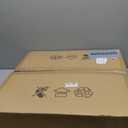 Mid Century Pendant Light 19.68" - Natural Wood Brass Accent, 2-Layer Deep Green Shade for Dining Room Kitchen