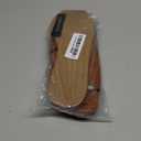 Athlefit Women's Flat Sandals Square Open Toe Comfortable Slip On Summer Beach Slide Sandals Size 9