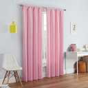 ECLIPSE Kendall Modern Blackout Thermal Rod Pocket Window Curtain for Bedroom or Living Room (1 Panel), 42 X 63, Bouquet