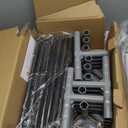 74" 50" Large Baby Playpen, Baby Playard for Babies and Toddlers, Baby Fence Play Pens for Indoor & Outdoor, Sturdy Safety Play Yard with Soft Breathable Mesh, Anti-Fall, Grey