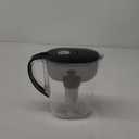 Brita Small 6 Cup Water Filter Pitcher, 1 BritaPlus Filter, Metro, Black  