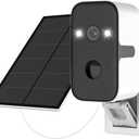 VSTARCAM 2K Solar Security Camera Wireless Outdoor, Free Cloud & SD Storage, No-Drill Magnetic Mount, 5G/2.4G Dual-Band WiFi 6, Motion Alerts, 6-Month Battery, Color Night Vision, IP66, 2-Way Talk