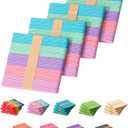 Mr. Pen- Colored Popsicle Sticks, Wooden Colored Popsicle Sticks for Crafts, 200 Pack, 4.5 Inch (Pastel)