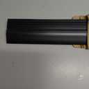 Weather Stripping Door Seal, 36” Length Cuttable Door Draft Stopper, Strong Adhesive Door Sweep for Exterior and Interior Doors (1, Black)