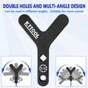 New Lower Control Arm Prying Tool, Suspension Specialty Bushing Tool, Lower Ball Joint Pry, Control Arm Tool Bushing Removal Tool Designed to Work with a 1/2" Drive Extension Breaker Bar