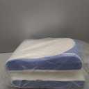 Cervical Neck Pillow, Ultra-Thin Cooling Pillows for Neck Shoulder Pain Relief, Ergonomic Memory Foam with Breathable Covers, Soft Contour Bed Pillow for Side Back Stomach Sleeper (Height-3.4")