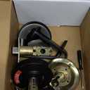 Hawaminent Commercial Grade Privacy Indicator Lever Lock- Bathroom Door Handle, in-Used or Vacant, Occupied Door Lock for Public Restrooms Including Office, Gym, Hospitals, Warehouse (Matte Black)