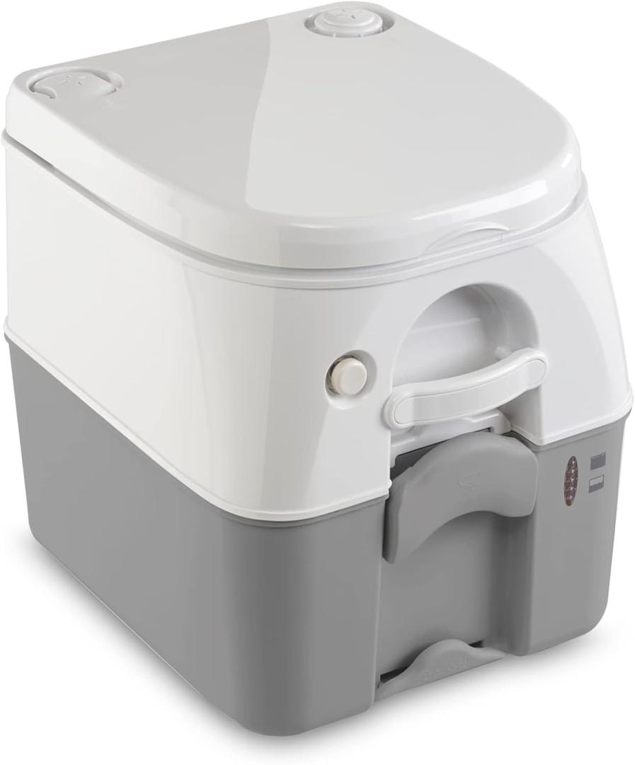 Dometic 301097606 Portable Toilet 5.0 Gallon, Gray