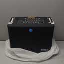 Karaoke Machine with 14" Touch Screen Lyrics Display for Adults, 400W Power, WiFi 6/Android 13, 2 Wireless UHF Microphones, Dynamic Party Light, Remote, Support TV/TF/USB/AUX/Live/Recording