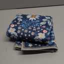 YIHOUSE 2x3 Blue Entryway Rug, Washable Front Door Mat Indoor Entrance Floral Non Slip Soft, Small Colorful Throw Carpet for Entry Indoor Front Door Mat Dark Blue,2'x3'