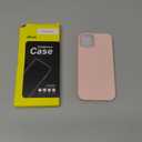 JETech Silicone Case for iPhone 14 6.1-Inch, Silky-Soft Touch Full-Body Protective Phone Case, Shockproof Cover with Microfiber Lining (Pink)