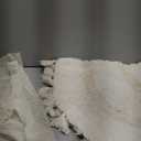 Boho Bathroom Rugs - Half Circle Cotton Mat with Crochet Insert and Tassels - Non-Slip Bohemian Rug for Bath, Bedroom or Entryway - Neutral Cream Decorative Rug - 42x22 Soft Machine Washable (Off-white)