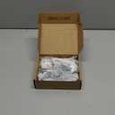 Rergy 10 Pack 3 Inch Brushed Nickel Cabinet Pulls Kitchen Handles Silver Cabinet Handles Dresser Drawer Pulls Modern Hardware (3in(76mm) Hole Center) Brushed Satin Nickel