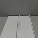 Flamorrow Dual Hose Portable Air Conditioner Window Kit, Adjustable Window Seal Plates for 5" Diameter Exhaust Hose, Sliding AC Window Vent Kit with Foam Seal Strip, White