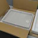 Cathyeen Concrete Decorative Tray for Coffee Table Decor, 14" Coffee Table Tray Ottoman Tray Table Centerpieces, Rectangular Modern Decorative Trays for Home Decor, Living Room, Entry, Gray