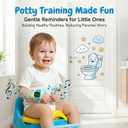 Potty Training Watch for Toddlers, Cute Dinosaur Design with 5 Timing Modes (30-180min), Music & Flash Reminders, Magnetic Charging, Large Dial, Splash-Proof, Gifts for 3-7 Year Old Boys Girls