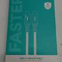 INIU USB C Cable, [6.6ft, 2-Pack] 100W USB C to C Fast Charging Cord, Braided Type C Charger Cable for iPhone 17 16 Pro Max, Samsung Galaxy S25 S24 Ultra, MacBook Pro iPad Air Switch 2 Steam Deck etc.