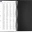 AT-A-GLANCE 2026 Appointment Book Planner, Weekly, 8" x 11", Large, Quarter-Hourly, DayMinder, Black (G5200026)
