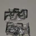 Double Curtain Rod Bracket 6 Pack Metal Curtain Rod Holders for Wall Sturdy Curtain Bracket for 1 Inch Curtain Rod Black Wall Mounted Curtain Rod Hooks for Bedroom Living Room Patio