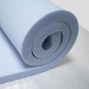 2 Inch RV Gel Memory Foam Mattress Topper, Full (53x75), Blue