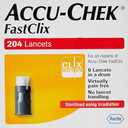 ACCU-CHEK FastClix Lancets 204 Each (Pack of 1)