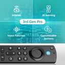 Replacement Voice Remote Fit for All Fireseries TV Cube/Stick, Compatible with Firestick 4K Max/4K (1st/2nd Gen), TV Stick (2nd/3rd Gen)/Lite/HD, and for All TCL, Insignia-Toshiba-Pioneer Smart-TVs