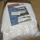 Large Waterproof Tarp - Heavy Duty 10 Mil Thick Poly Tarpaulin Ideal for Canopy Tents, Boats, RV or Pool Covers - Multipurpose Protective Tarps with Grommets for Indoor and Outdoor Use | 20' x 40'