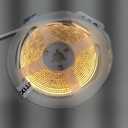 PAUTIX COB LED Strip Light 5V USB 9.84ft/3m 640LEDs 1200lm Dimmable LED Strip Light 3000K Warm White CRI90+ USB TV Backlight,Flexible Under Cabinet Tape Light for Bedroom,Kitchen,Home DIY Lighting