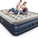 iDOO Air Mattress Queen with Built-in Pump, 18" Raised, up to 750 lbs