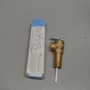 Cash Acme 3/4 Inch NCLX-5LX Temperature and Pressure Relief Valve, Push to Connect Brass Plumbing Fittings, Copper, CPVC Pipe, 150 PSI, 19783-0150 Bronze