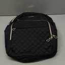 KROSER Laptop Backpack 15.6 Inch Stylish Daypack with USB Charging Port, Water-repellent Nylon Backpack Backpack for Travel/Business/Women/Black