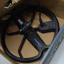 SUNPOW Rechargeable Metal Detector for Adults - 35H Battery All-Day Hunt - Waterproof Gold Detector with 10'' Deep Dual D-Coil, 4 Precision Modes for Beach & Yard, Adjustable Shaft  OTMD15 (Blue Black)