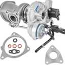 KP39 1.6L Turbo Turbocharger Kit with Gaskets Compatible with Ford Escape 2013-2016, Fiesta 2014-2017, Fusion 2013-2014, Transit Connect 2014-2015, Replace# CJ5G6K682DA, 54399700144