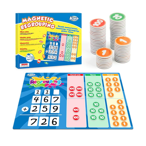 Place Value Magnetic Regrouping Base Ten, Addition and Subtraction Math Manipulatives, Classroom Must Haves for 1st 2nd 3rd Grader, Math Tutoring Supplies for Classroom Homeschool Small Group