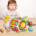 Montessori Toys for 1 Year Old, Busy Board Sensory Activities Educational Learning Toddler Boy and Girl Toys, 1 2 Year Old Boy Gifts