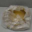 Hedume 3 Pack Cake Stand, Round Metal Cake Stands, 8" 10" 12" Dessert Display Cupcake Stands, Wedding Brithday Party Celebration Dessert Cake Display Plates-Gold