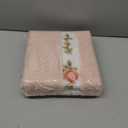 Stay Young Decorative Rose Flower Area Rug,Pink Bedroom Living Room Bathroom Rugs,Pink Bath Mat Kitchen Mat,Super Soft Non Slip,Floral Design Coquette Room Decor,17.71 x 49.21 Inch