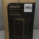 4500 Sq.Ft Most Efficient Energy Star 2025 Dehumidifier,AEOCKY Max 80 Pint/D(Standard 56Pint/D) Smart Compressor Dehumidifier with Drain Hose, Intelligent Humidistat,for Basement,Bedroom,Home,Bathroom (White)