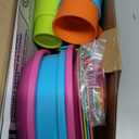 KidKraft 27-Piece Bright Cookware Set, Plastic Dishes and Utensils for Play Kitchens