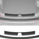 powoq Rear Bumper Protector Compatible with 2025 2026 Chevy Equinox GMC Terrain Trunk Door Sill Protector TPE No EV 2Pcs Rear Bumper Guard Replacement for 2025 2026 Chevy Equinox Accessories