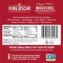 King Oscar Mackerel in Olive Oil, Mediterranean Style, 4.05 Ounce Can (Pack of 12, Packaging May Vary), Skinless & Boneless, Wild Caught Canned Mackerel