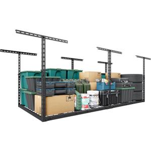 3x6 FT Overhead Garage Storage Rack,450LBS Weight Capacity