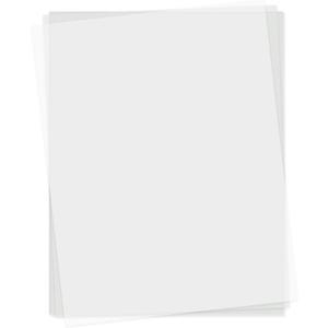 200 Pack Translucent Vellum Paper, 8.5 x 11 Inches