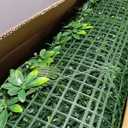 fanado Artificial Grass Wall Panels 40"x120"(33.3 sqft), Hedge Green Wall Decor Backdrop,UV-Anti Fake Greenery Plant Boxwood Panels for Privacy Fence Screen Outdoor Indoor Wedding Garden Backyard